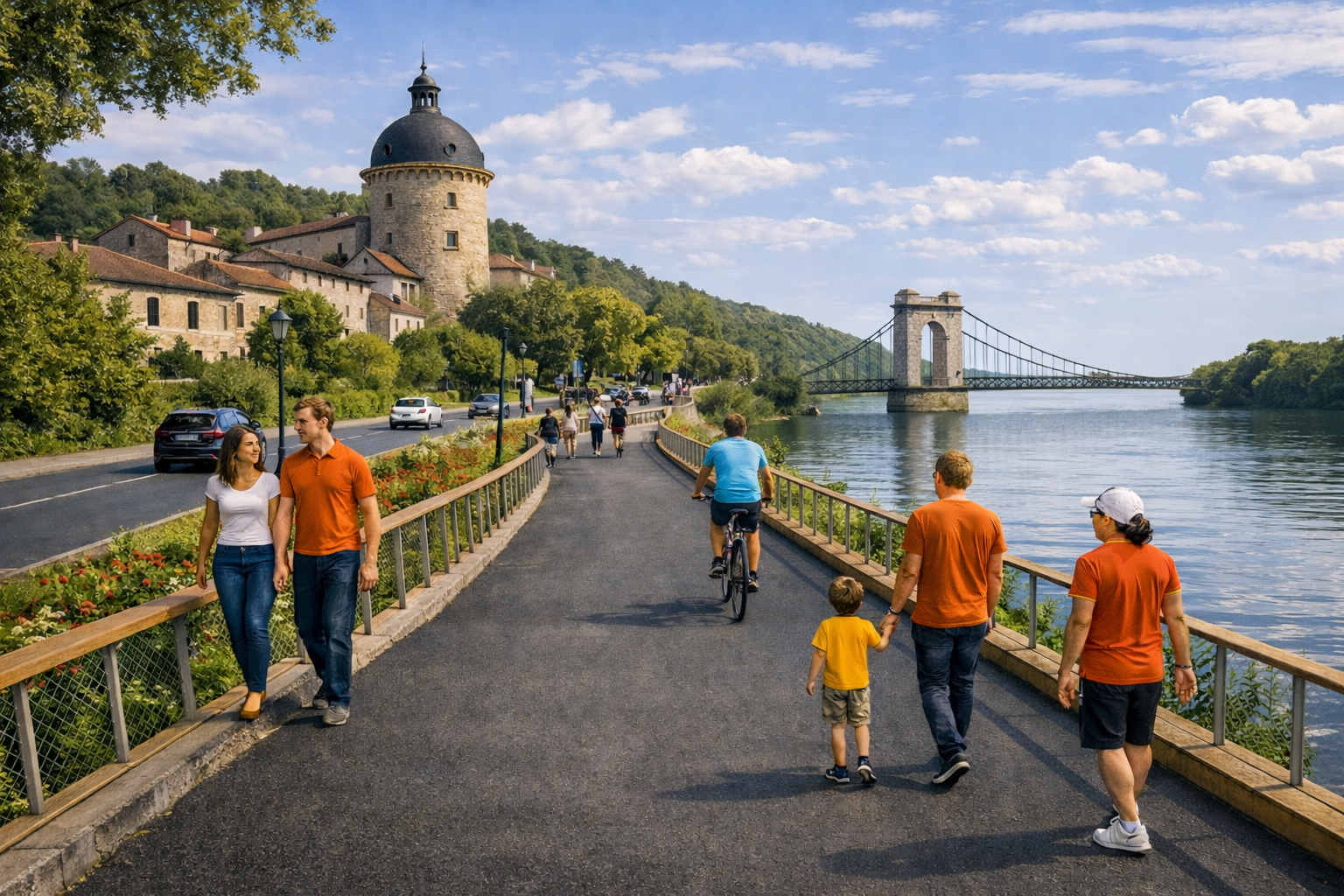 Ville agréable et facile à vivre